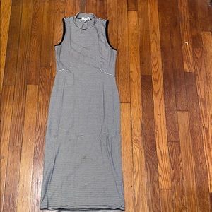 Maxi dress black/white